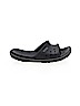 Crocs Solid Black Sandals Size 7 - photo 1