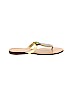 Nicole Gold Flip Flops Size 10 - photo 1