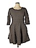 Boden Gray Casual Dress Size 14 - photo 1