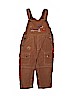 Le Top 100% Cotton Solid Brown Overalls 18-24 MO / 24 MO - photo 1