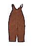 Le Top 100% Cotton Solid Brown Overalls 18-24 MO / 24 MO - photo 2