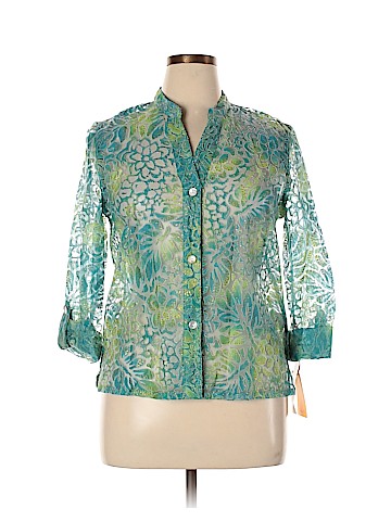 Ruby Rd. 3/4 Sleeve Blouse (view 1)