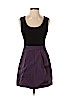 Theory 100% Polyester Purple Casual Dress Size 0 - photo 1