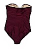 Merona Purple One Piece Swimsuit Size L - photo 2