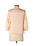 Talbots 100% Polyester Pink 3/4 Sleeve Blouse Size 2 (petite) - photo 2
