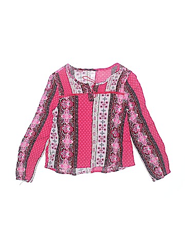 Justice Long Sleeve Blouse (view 1)