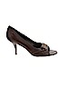 Cole Haan 100% Leather Brown Heels Size 10 - photo 1