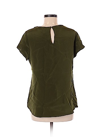 Cuyana Short Sleeve Silk Top (view 2)
