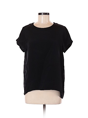 Cuyana Short Sleeve Silk Top (view 1)