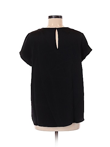 Cuyana Short Sleeve Silk Top (view 2)