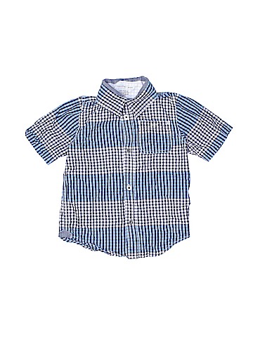 CALVIN KLEIN JEANS Short Sleeve Button-Down Shirt (view 1)