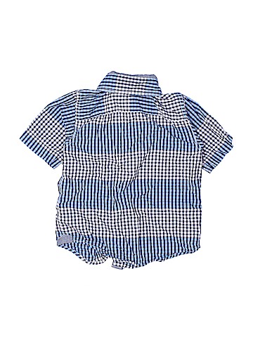 CALVIN KLEIN JEANS Short Sleeve Button-Down Shirt (view 2)