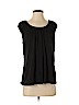 Ann Taylor LOFT 100% Cotton Black Sleeveless Top Size XS (petite) - photo 1