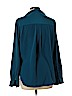 Zoa 100% Polyester Blue Long Sleeve Blouse Size L - photo 2
