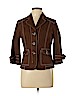 Coldwater Creek 100% Cotton Brown Jacket Size 12 (petite) - photo 1