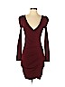 Romwe Burgundy Cocktail Dress Size S - photo 1