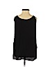 Theory 100% Silk Black Sleeveless Silk Top Size P (petite) - photo 2