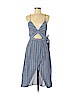 Saylor 100% Cotton Blue Casual Dress Size M - photo 1