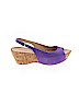 Via Spiga Purple Wedges Size 5 1/2 - photo 1