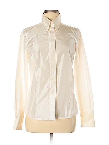 Costume National Long Sleeve Button-Down Shirt (view 1)