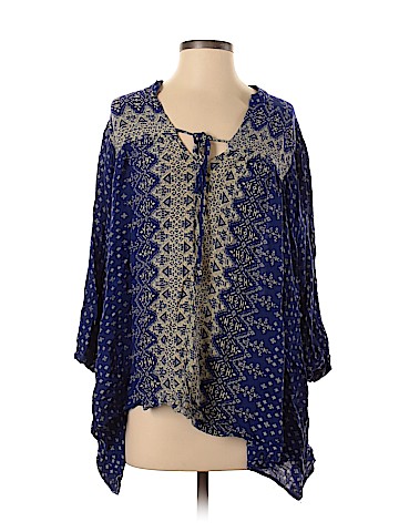 Angie 3/4 Sleeve Blouse (view 1)