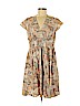 Retrolicious 100% Cotton Tan Casual Dress Size 1X - photo 1