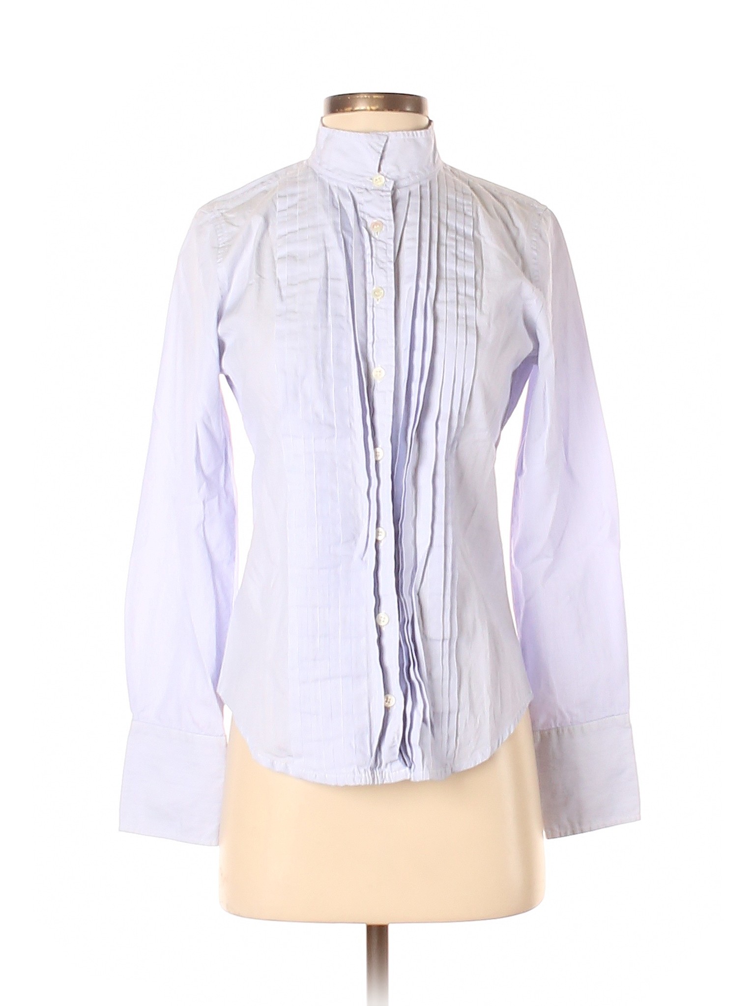 J.Crew Women Purple Long Sleeve Button-Down Shirt 4 | eBay
