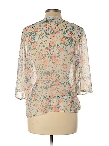 a.n.a. A New Approach 3/4 Sleeve Blouse (view 2)