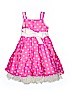 Rare Editions 100% Polyester Pink Dress Size 5 - photo 2