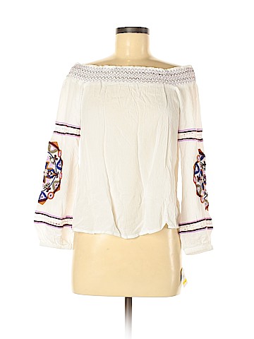 INC International Concepts Long Sleeve Blouse (view 1)