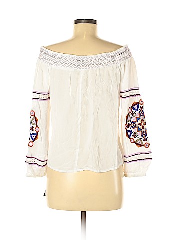 INC International Concepts Long Sleeve Blouse (view 2)