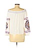 INC International Concepts White Long Sleeve Blouse Size M (petite) - photo 2