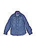 Genuine Baby From Osh Kosh 100% Cotton Blue Long Sleeve Button-Down Shirt Size 5T - photo 1