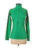 Nike 100% Polyester Green Track Jacket Size M - photo 1
