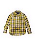 Gap Kids Outlet 100% Cotton Yellow Long Sleeve Button-Down Shirt Size 6 - 7 - photo 1