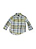 Baby Gap 100% Cotton Green Long Sleeve Button-Down Shirt Size 12-18 mo - photo 1