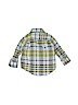 Baby Gap 100% Cotton Green Long Sleeve Button-Down Shirt Size 12-18 mo - photo 2
