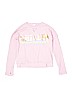 me. n .u Graphic Pink Pullover Sweater Size 7 - photo 1