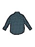 Gap Kids Outlet 100% Cotton Checkered-gingham Blue Long Sleeve Button-Down Shirt Size 4 - photo 2