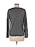 Ann Taylor LOFT Gray Long Sleeve Top Size M (petite) - photo 2
