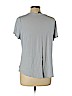 Simply Vera Vera Wang 100% Rayon Gray Short Sleeve Top Size XL (petite) - photo 2