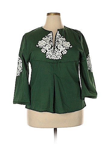 Unbranded 3/4 Sleeve Blouse (view 1)