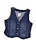 The Children's Place 100% Cotton Blue Denim Vest Size 14 - photo 1