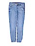 Justice Solid Blue Jeans Size 12 - photo 1