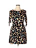 Just Fab 100% Rayon Black Casual Dress Size XL - photo 2