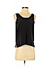 Madewell 100% Polyester Black Sleeveless T-Shirt Size XS - photo 1