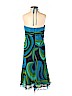Laundry by Shelli Segal 100% Silk Teal Cocktail Dress Size 8 - photo 2