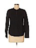 Madewell 100% Cotton Black Long Sleeve Blouse Size M - photo 1