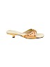 Jean-Michel Cazabat 100% Leather Tan Mule/Clog Size 8 - photo 1