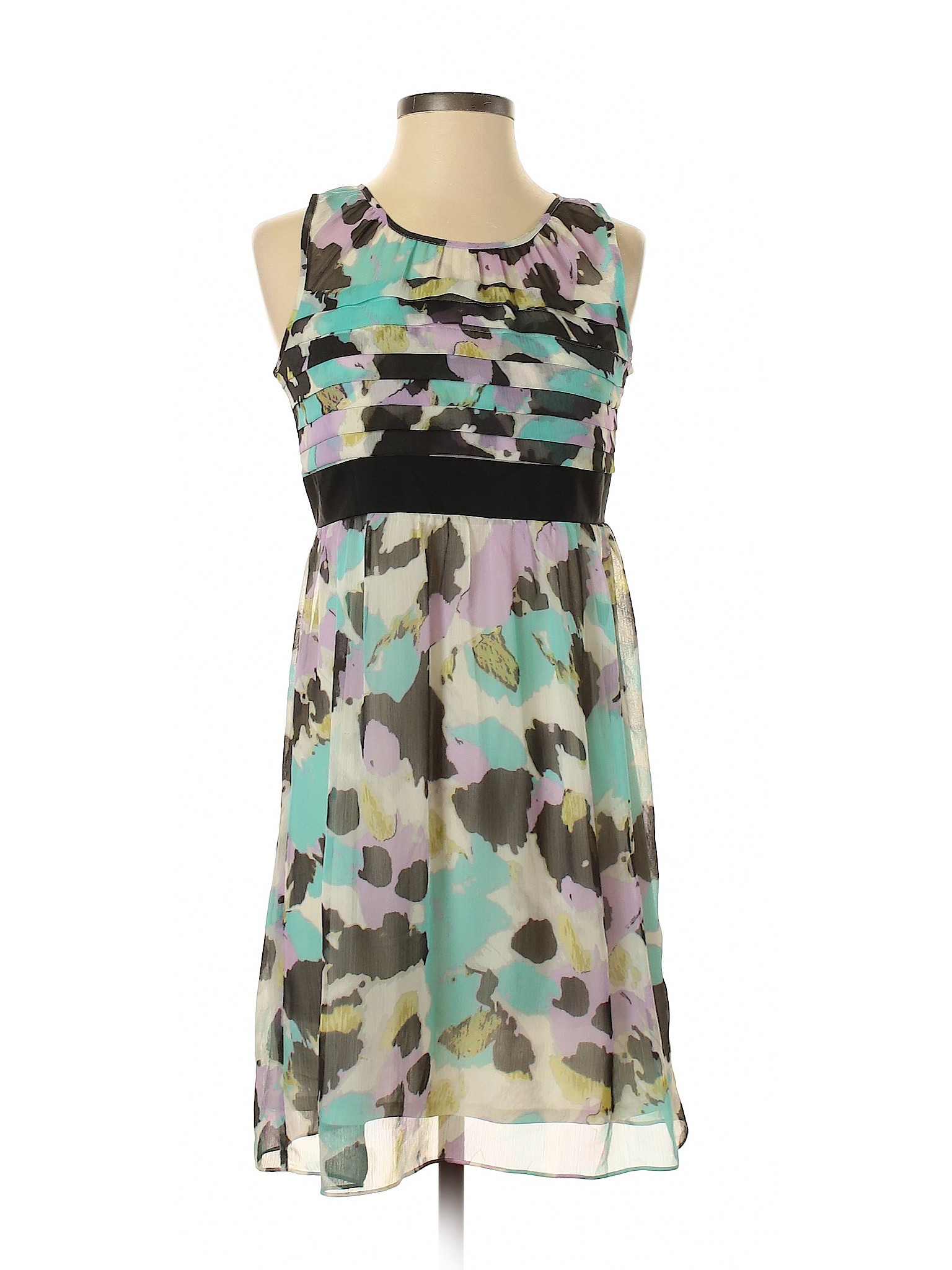 Ann Taylor LOFT Outlet Women Blue Casual Dress 0 Petites eBay